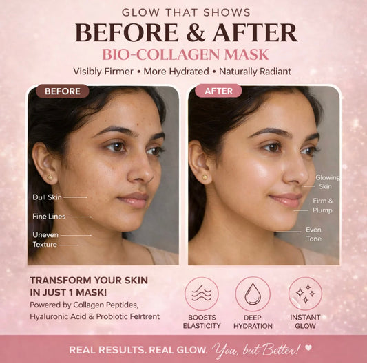 Bio-collagen Face Mask (Pack of 3)