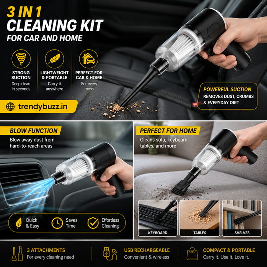 3 in 1 Cleaning kit ( Master of cleaning )