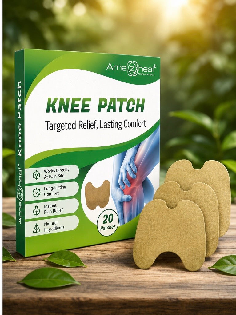 Knee Pain Relief Patch | Herbal Pain Relief Knee Patch