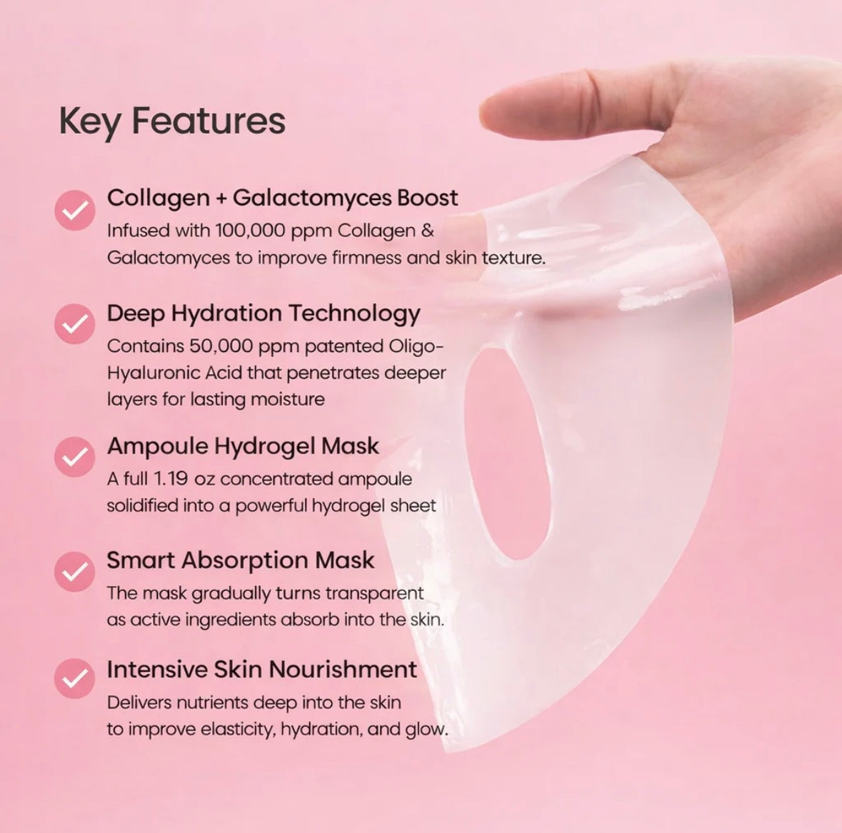 Bio-collagen Face Mask (Pack of 3)