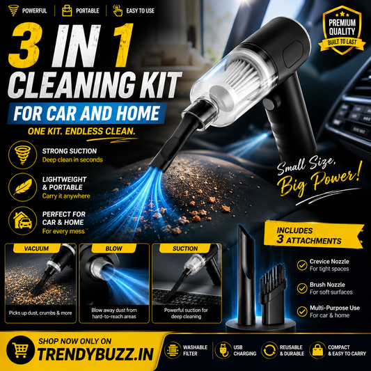 3 in 1 Cleaning kit ( Master of cleaning )